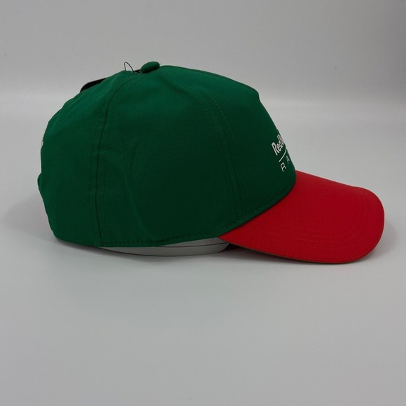 Red Bull Racing F1 Classic Snapback Hat Cap Green Red Team Logo Crown - Picture 5 of 11